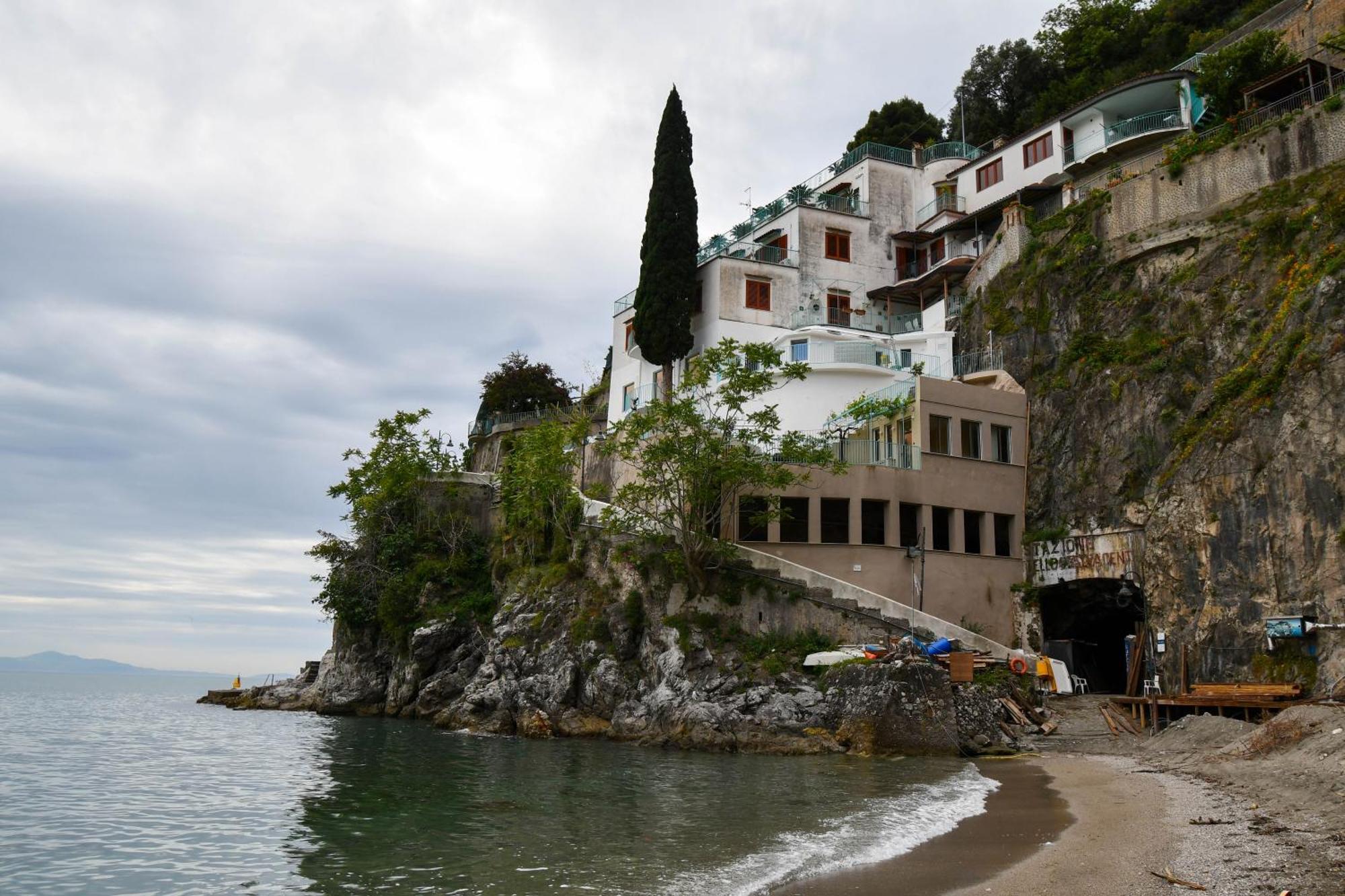 Casa Azzurra Daire Cetara Dış mekan fotoğraf